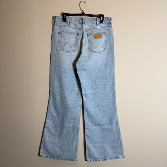Wrangler Bonnie 683 Loose Flare High Rise Denim Jeans Women's 29x32 Blue NWOT - Picture 4 of 15